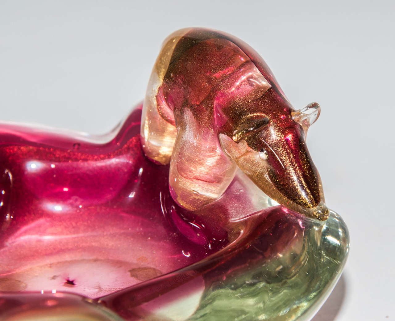 Alfredo Barbini Bowl with Bear